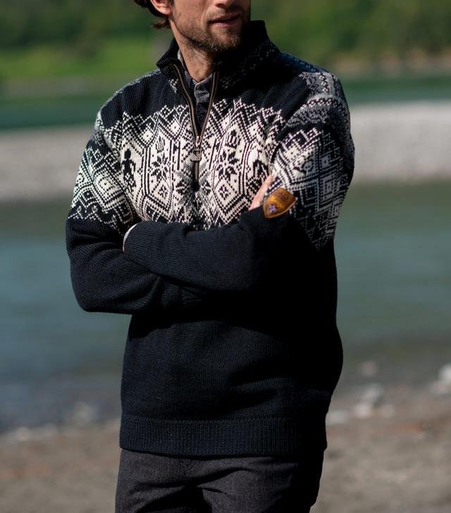 Traditional Ethnic Knit Sweater