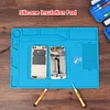Heat Resistant Soldering Mat Anti Static Working Repair Pad Magnetic Repair Tool