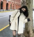 2021 New Double-sided Woollen Cloth With Thin Waist, Medium Length Windbreaker With Fashionable Temperament, Women's Winter Coat