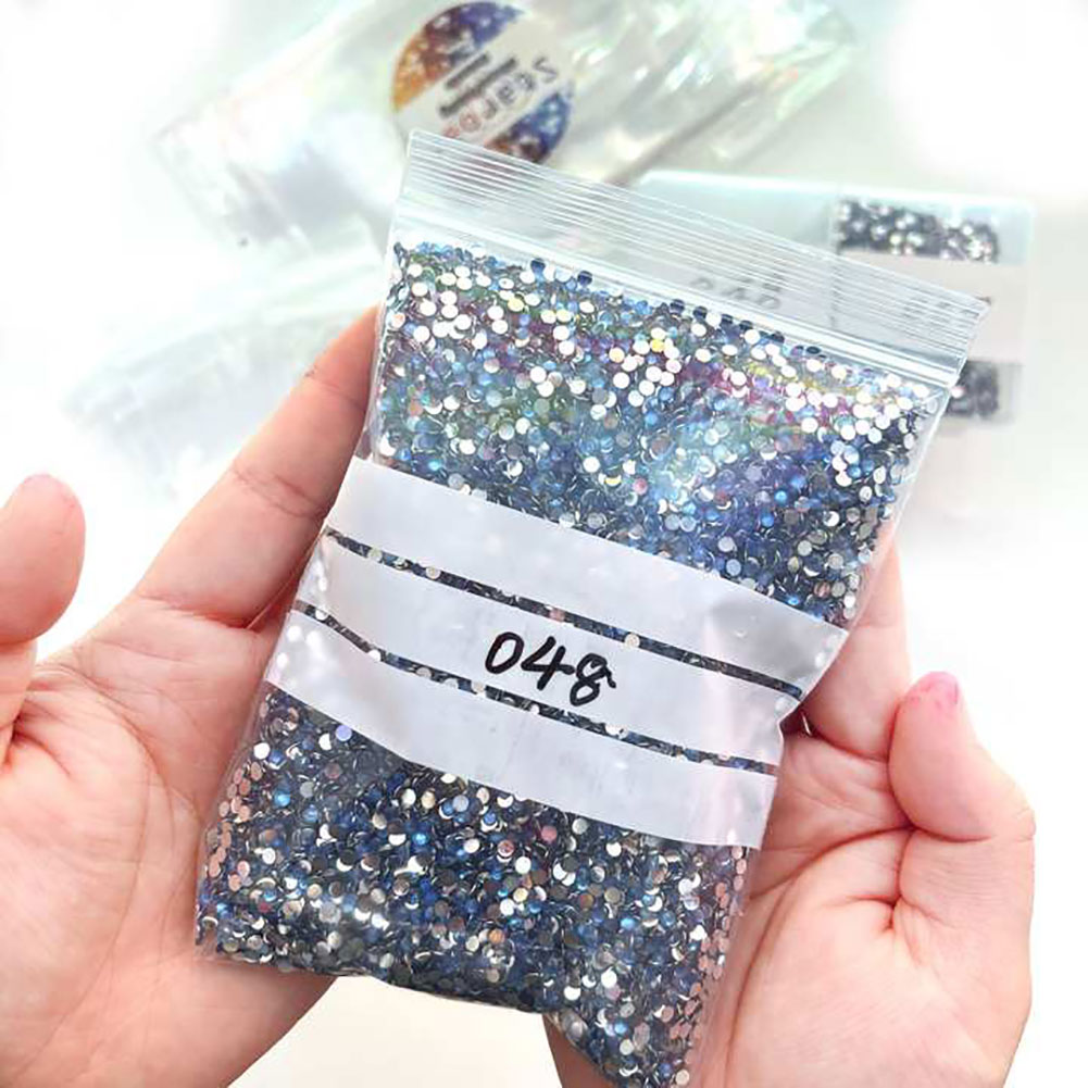 100pcs Writable Dense Ziplock Bag Sealed to Protect Thick Diamond ...