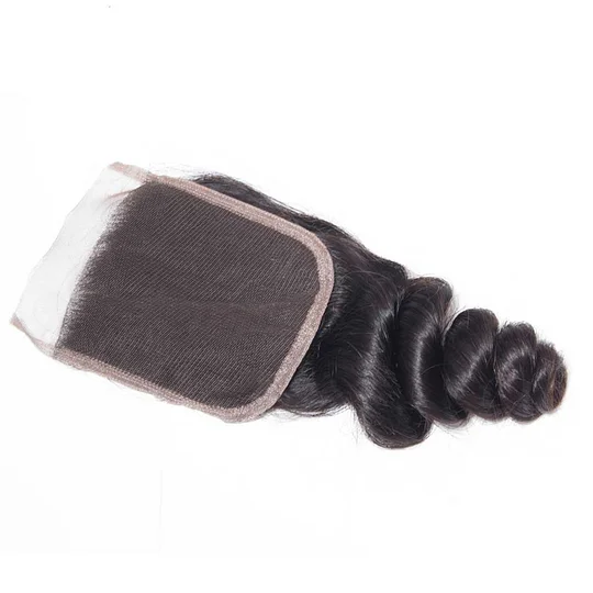 Loose Wave Lace 4x4 & 5x5 Closures | 12–22"| 100% Human Hair | Transparent & HD Lace | Boruihair
