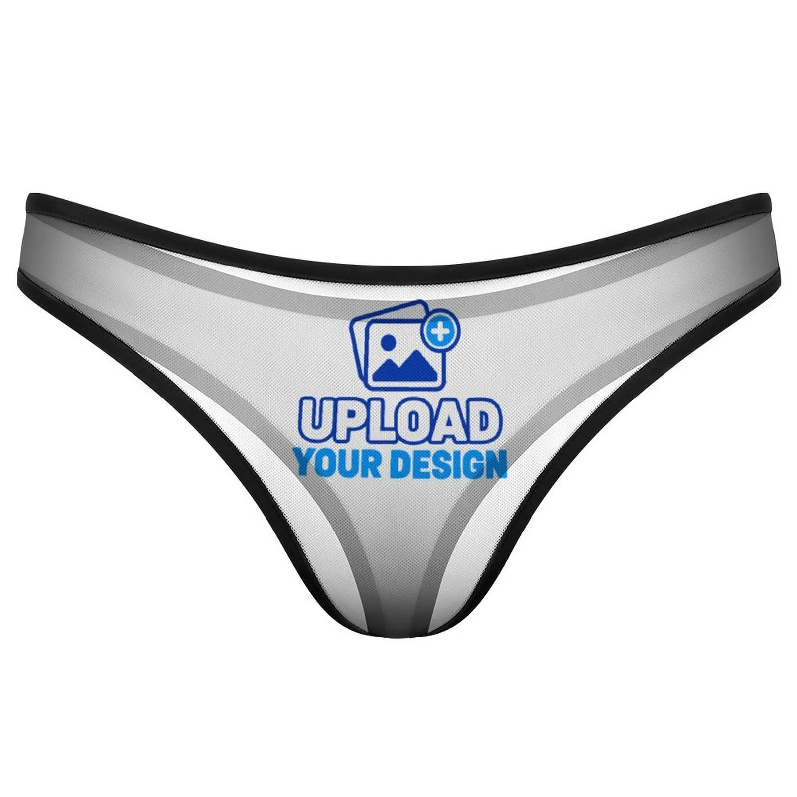 Sheer Mesh Thong Underwear &ndash; personalized print product image 6