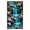 Waterfall - Full Embroidery 3 Strands 11CT Stamped Cross Stitch - 40*70CM - Large Size
