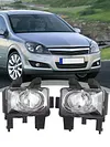 Fog Lamp Cover Without Bulb Car Accessories Replacement Front Bumper Fog Light Housing for Vauxhall Astra H 2004 2005 2006 2007 2008 2009