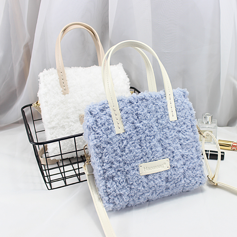 Hand-Craft DIY Knitting Kit: Luxe Wool Mesh Bag