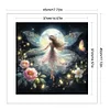 (US Only)4pcs Girl Printed Cross Stitch Kit 45x45cm DIY 11CT Thread Art Needlework Decor