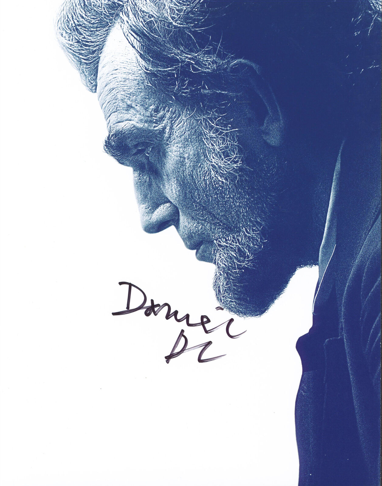 Daniel Day Lewis Lincoln Authentic Signed 8.5x11 Photo Poster painting PSA/DNA #X00744