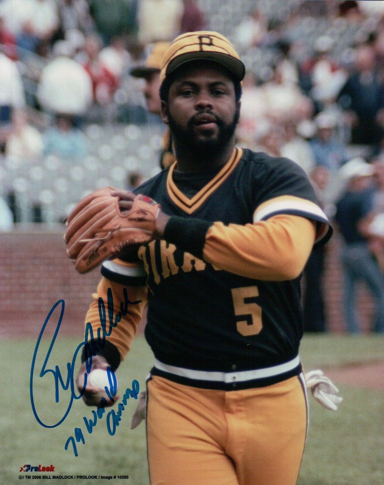 Bill Madlock Signed 8X10 Photo Poster paintinggraph 79 W.S. Champ