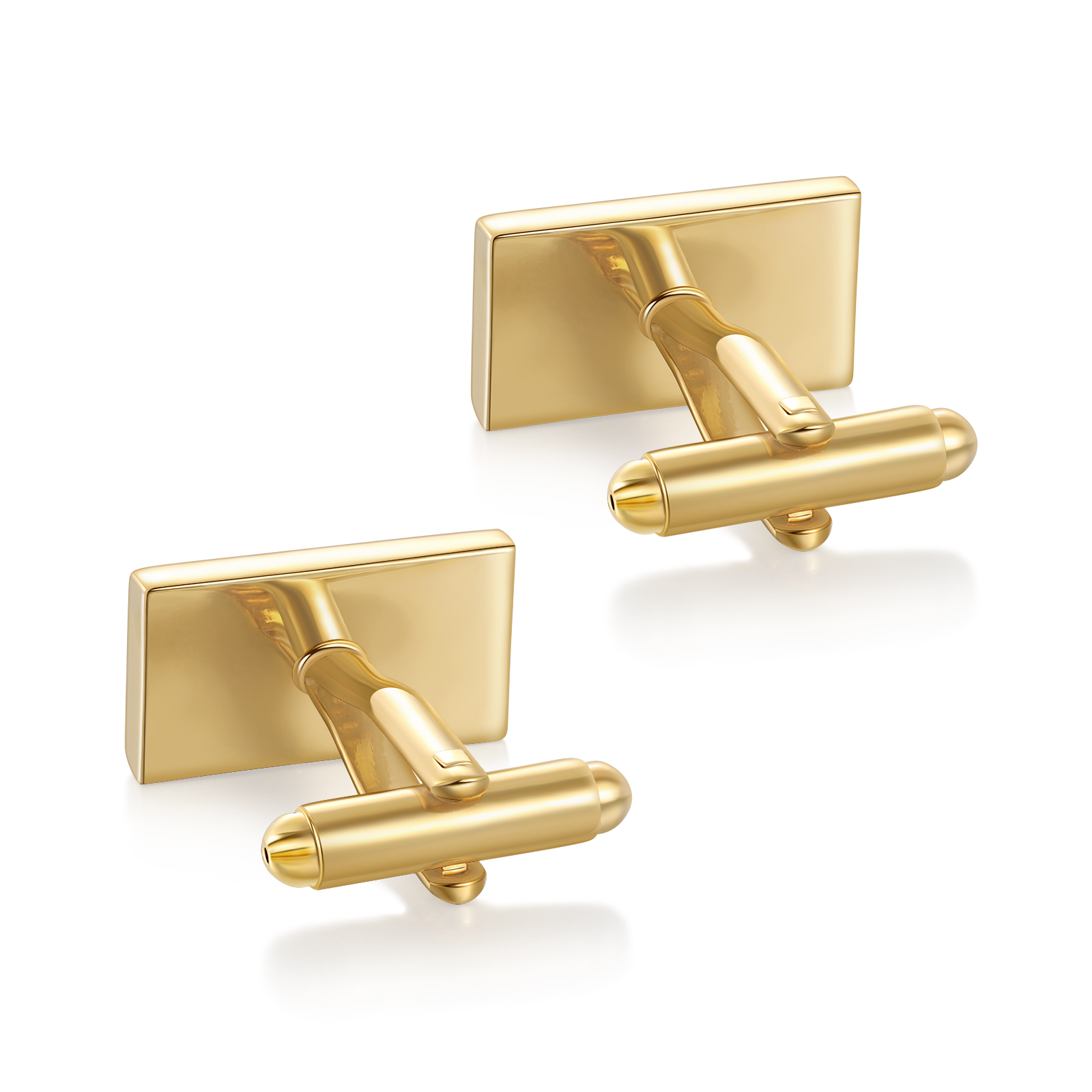 Personalised Men's Cufflinks Custom 2 Names Metal Cufflinks Copper Wedding Gift for Him-Jessemade AU