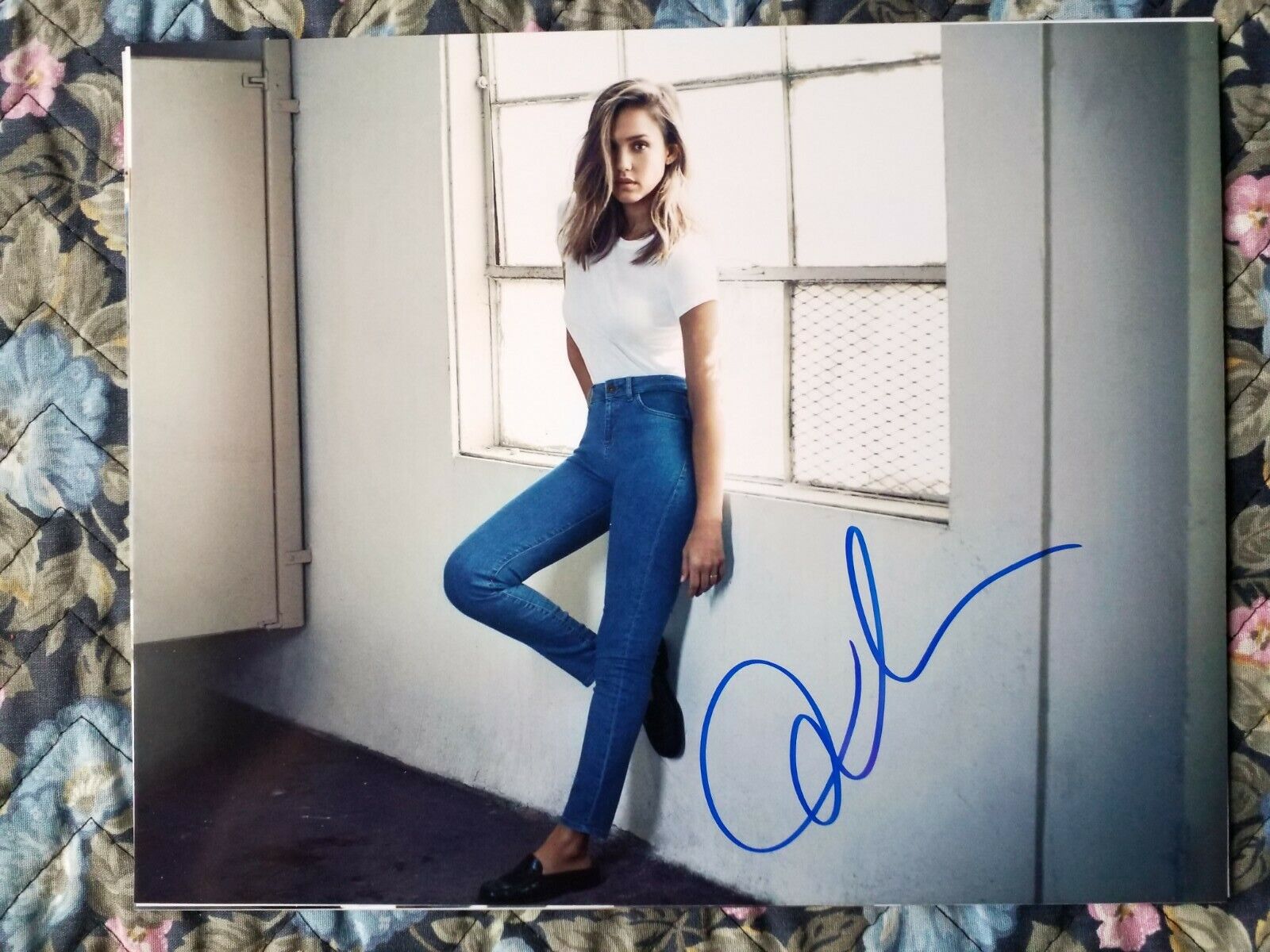 Jessica Alba Authentic Autographed Signed 8x10 Photo Poster painting - Fantastic Four