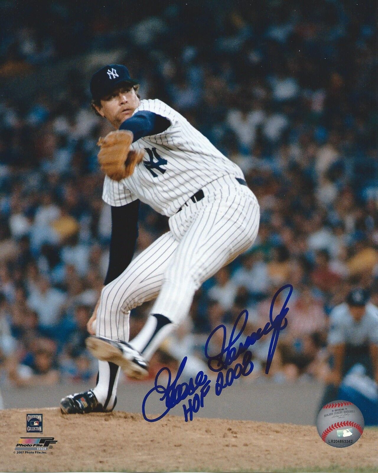 Goose Gossage Signed 8x10 Photo Poster painting New York Yankees Autographed COA