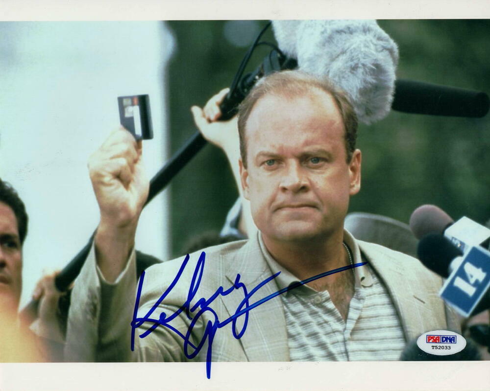 KELSEY GRAMMER SIGNED AUTOGRAPH 8x10 Photo Poster painting - CHEERS FRASIER CRANE, TOY STORY PSA