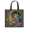 Hummingbird - 11CT DIY Stamped Cross Stitch Shopping Bag 40*40cm/15.75*15.75in