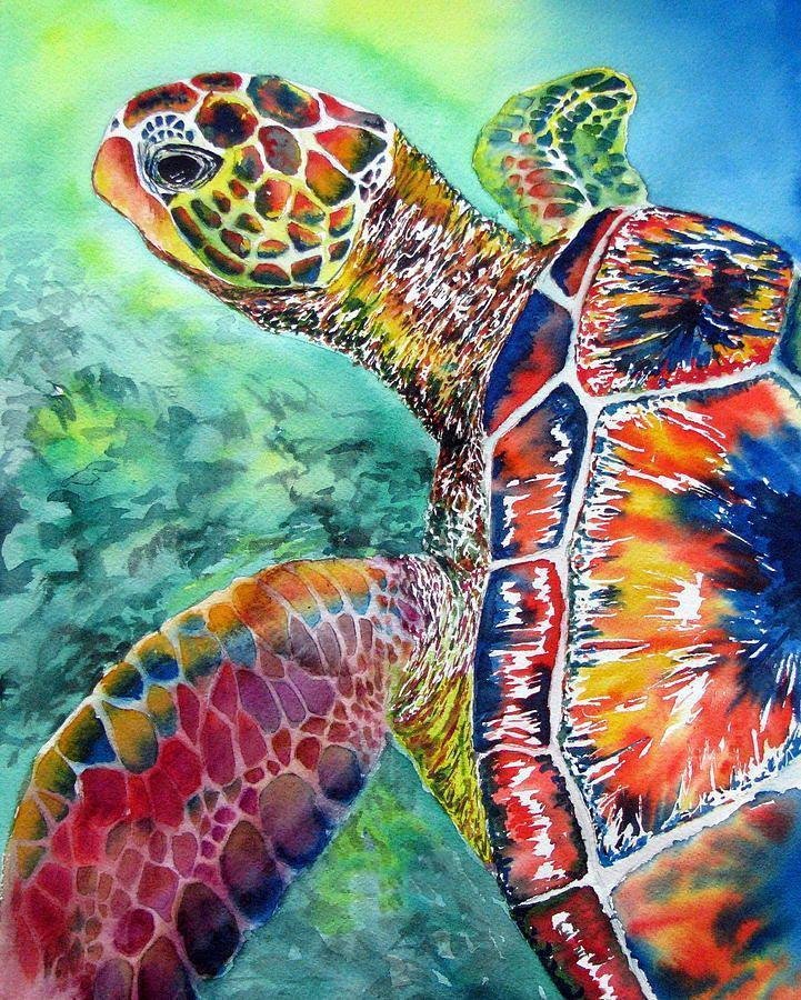 Animal Turtle Paint By Numbers Kits UK For Adult HQD1271