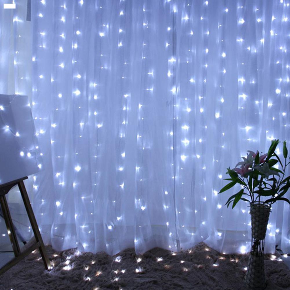 

Star LED Curtain Remote Copper Wire Xmas-Curtain String Night Light, Bz1298 warm white, 501 Original