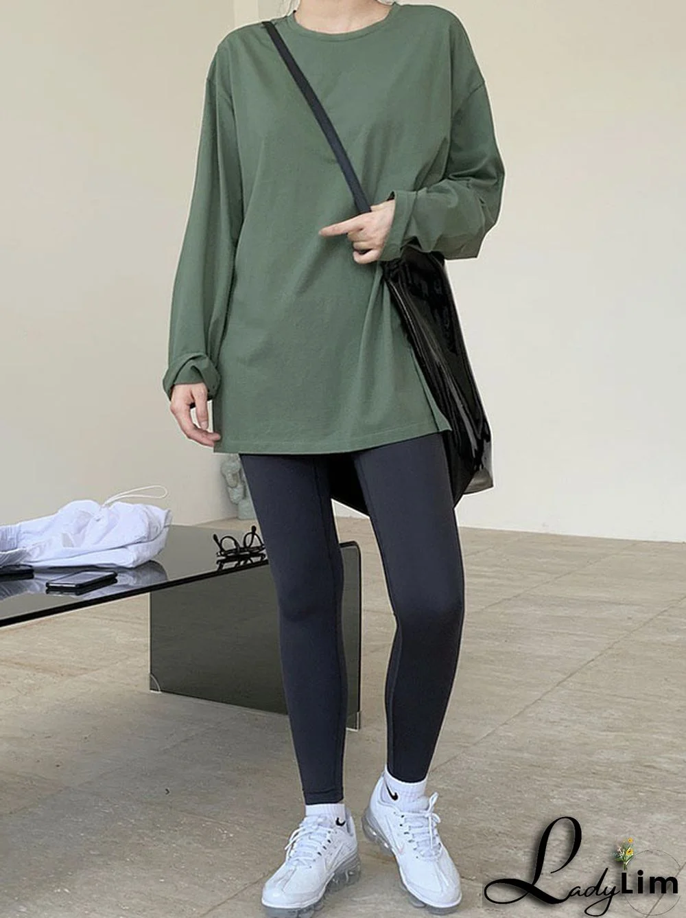 Original Solid Long Sleeve T-Shirts Tops