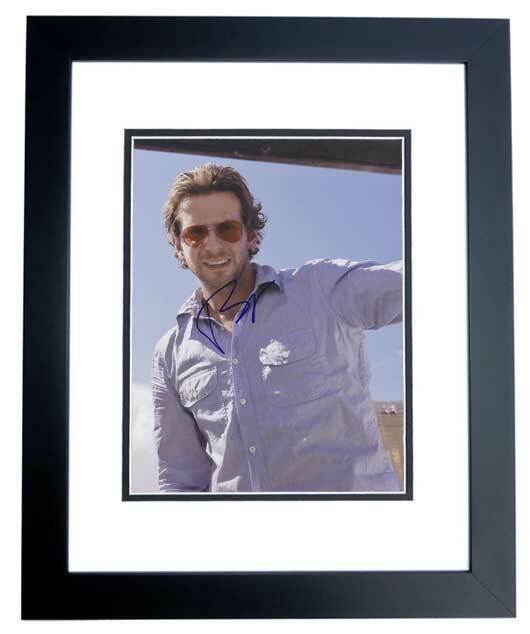 Bradley Cooper Signed - Autographed HANGOVER 8x10 inch Photo Poster painting - FRAMED