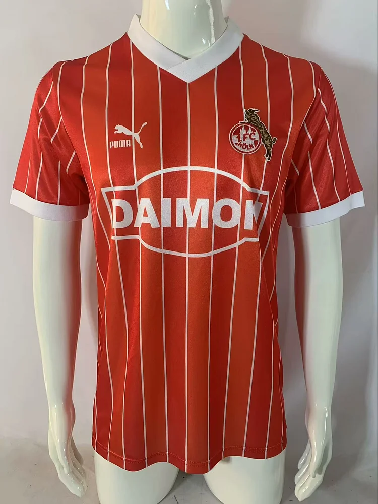Retro Player 1985-1986 Koln FC Away Jersey