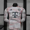 Joyfball 2025/2026 Long Sleeves Player Version Bayern Munich Away Football Jersey 1:1 Thai Quality（The player version jersey is a bit tight, please pay attention to the size selection）