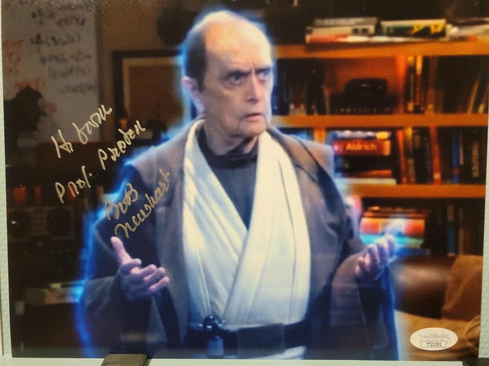 Bob Newhart autographed signed 8x10 Photo Poster painting JSA TT21531 Elf Rare Movies Big Bang