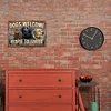 Dogs Welcome - Vintage Metal Signs - 20*30cm/30*40cm - Garden