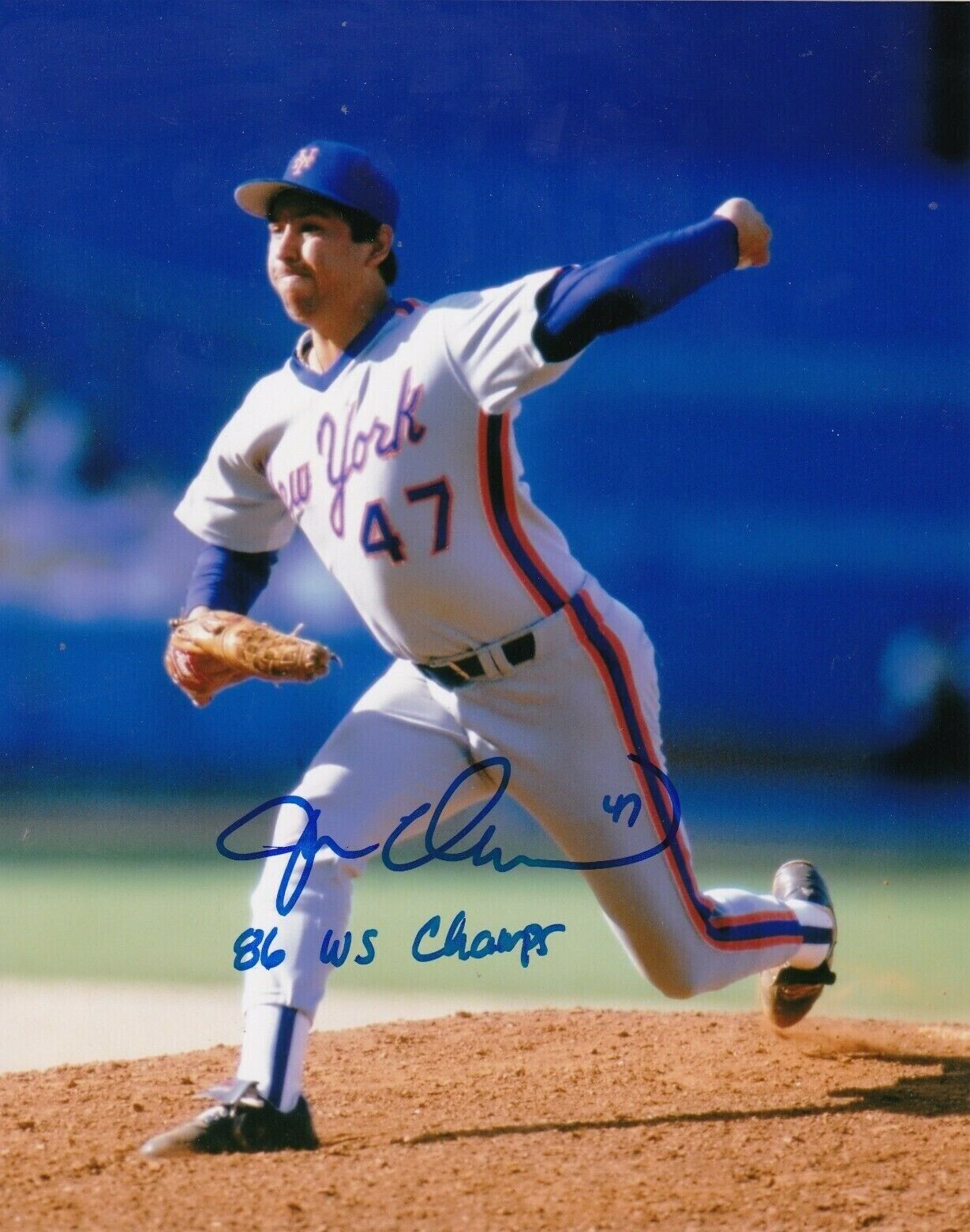 Jesse Orosco Autographed Signed 8x10 Photo Poster painting ( Mets ) REPRINT