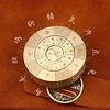 Metal Decompression Rotating Toy Learning Tool Five Elements Gossip Children Adult Indoor Leisure Decompression Artifact Fingertip Gyroscope Brass