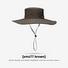 Summer Sun Protection Fishing Hat For Men, Breathable And Sunshade For Mountain Climbing, 14cm, Oversized Brim, Outdoor by Inlyline