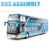 Double-Decker Bus Model, 1:32 Electric Bus Model Toy
