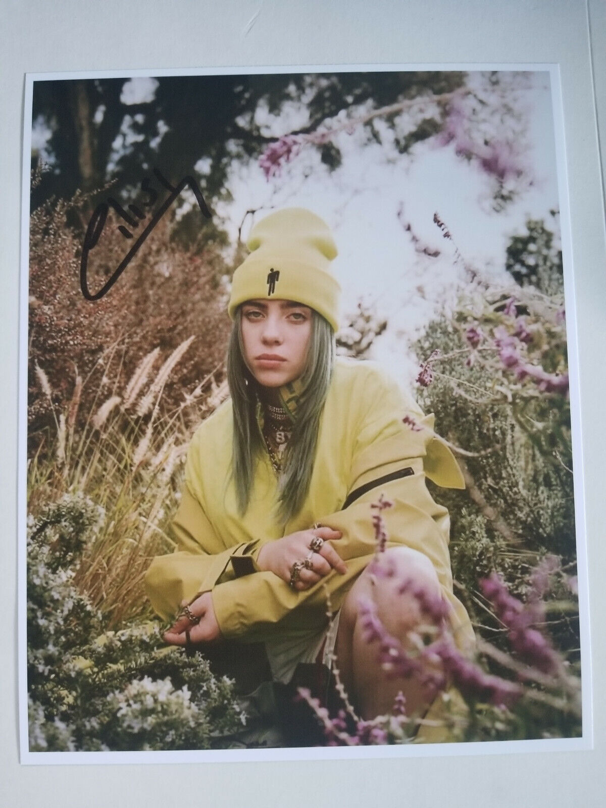 Billie Eilsh Signed 8x10 Photo Poster painting RP -  ShipN!!!