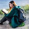 Inflatable Seat Cushion Hiking Seat Pad Portable Travel Cushion for Airplane Car