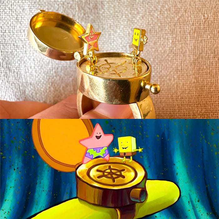 Spongebob Squarepants - Best Friends Forever Ring (English