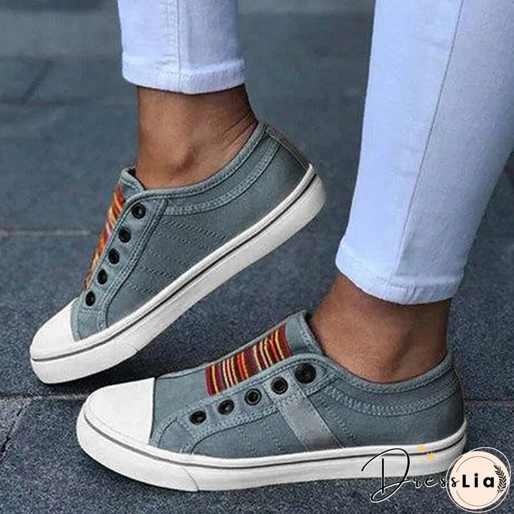 Low-cut Trainers Canvas Flat Shoes Women Casual Vulcanize Shoes New Women Summer Autumn Sneakers Ladies WDHKUN