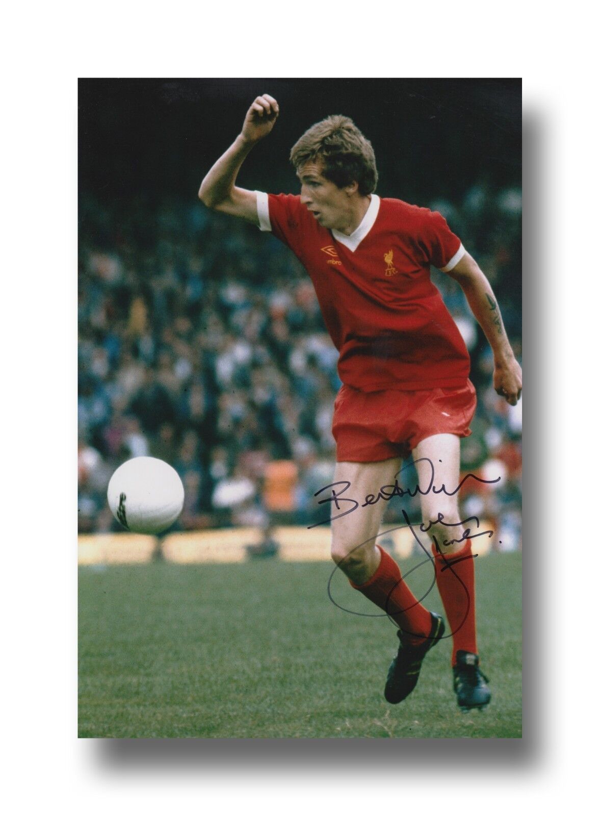 JOEY JONES HAND SIGNED 12X8 Photo Poster painting LIVERPOOL 2.