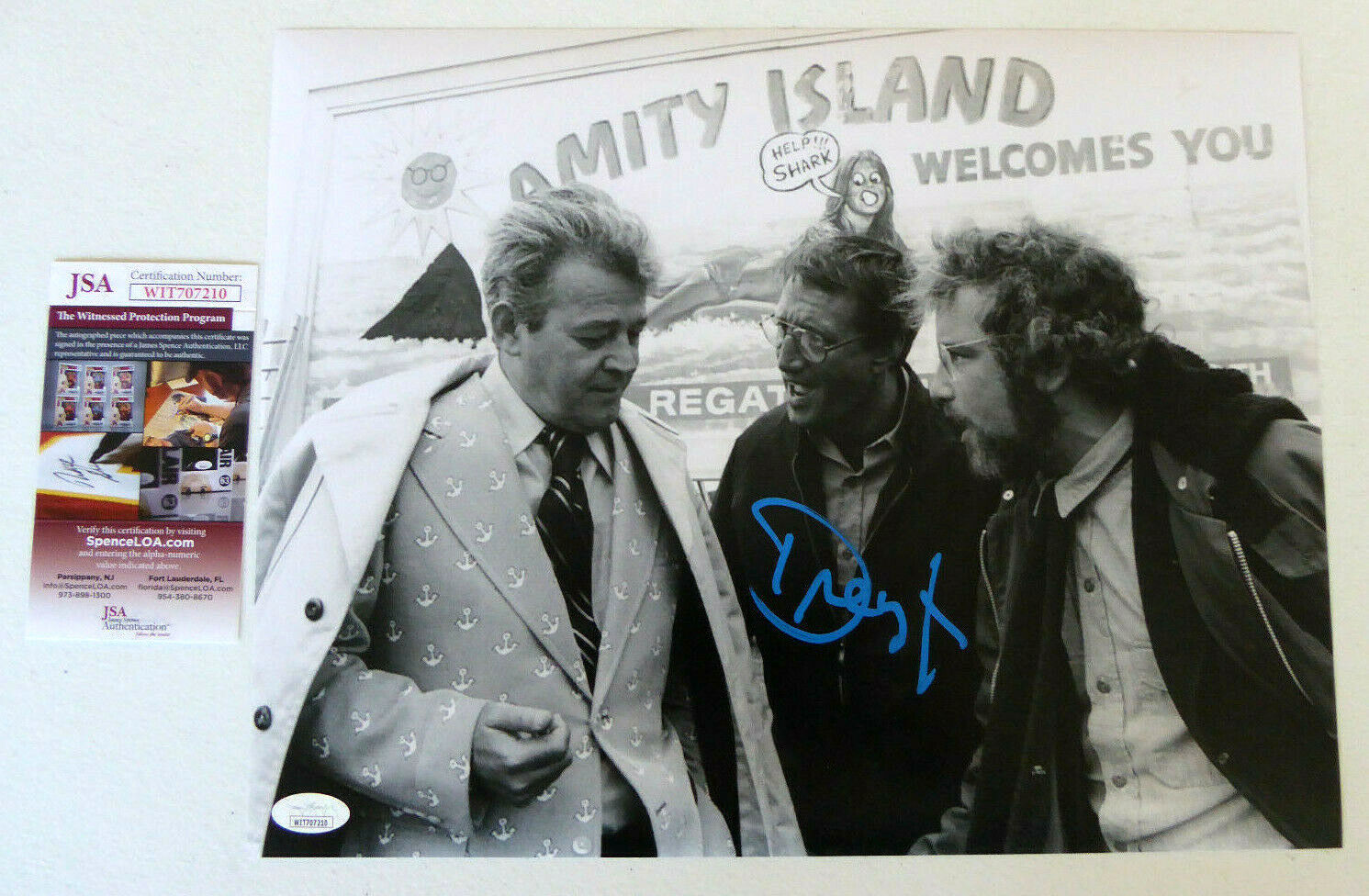 Richard Dreyfuss Signed 11x14 Photo Poster painting Autograph, Jaws, Amity Island, JSA COA