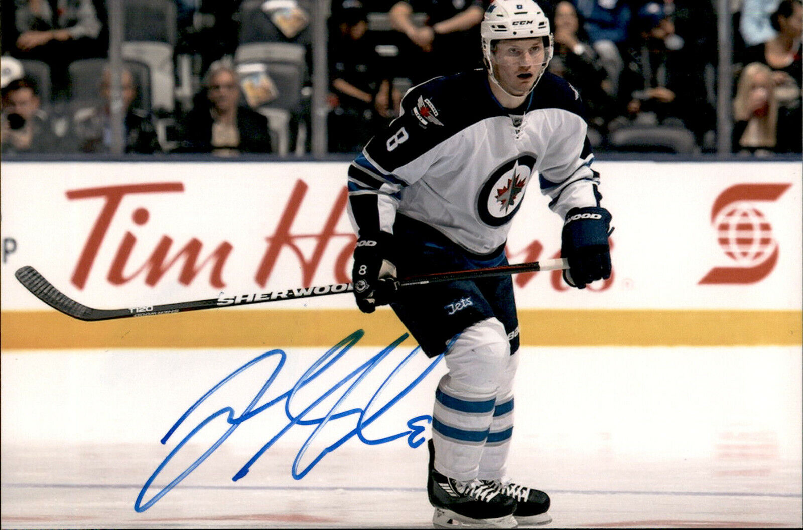 Jacob Trouba SIGNED autographed 4x6 Photo Poster painting WINNIPEG JETS #10