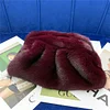 Fashion Elegant Clutch Bag Real Mink Fur Bags New 2024 Hot Selling Chain Dinner Bag Lady Handbag Designer Luxury Clutch Bag