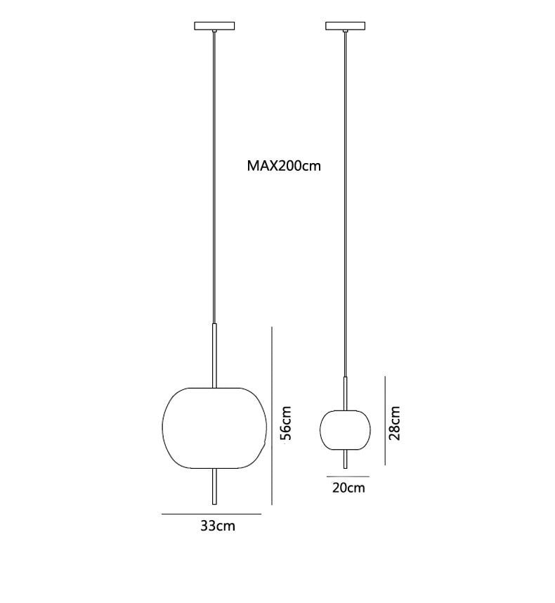 Italy Creative Kitchen Pendant Lights Modern Minimalism Dining Room Living Room Pendant Lamp Light Fixtures Bar Deco Suspension