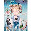 Girl-Full Round Diamond Painting 30*40CM