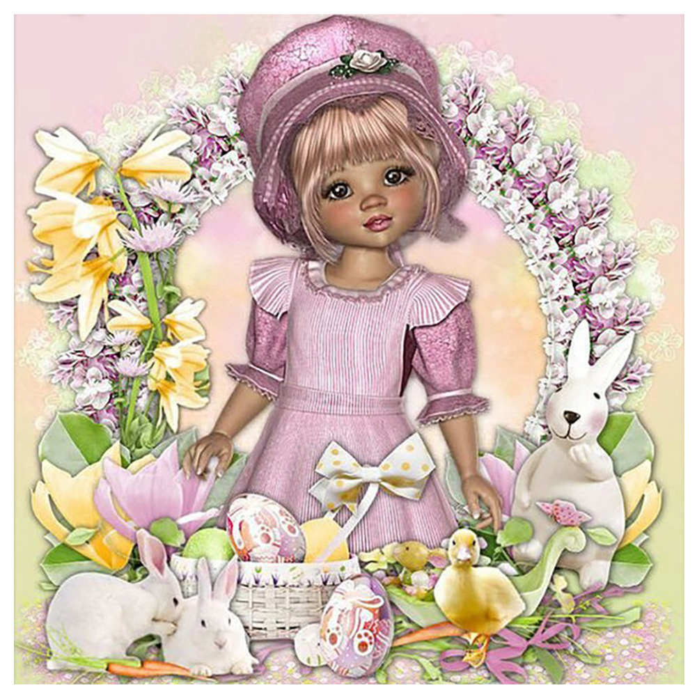 

Fairy Girl - Square Drill Diamond Painting - 45*45CM, 501 Original