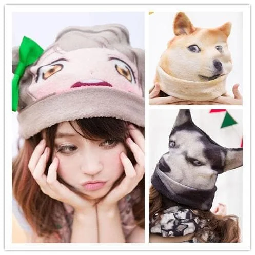 Annoyed Doge Husky [Minami Kotori] Hat SP152705