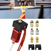 9x Assembled Extruder Hot End MK8 Nozzle for Ender 3 V2 3D Printer
