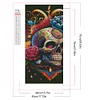 (40*70cm)Skeleton - Round AB Drill Diamond Painting