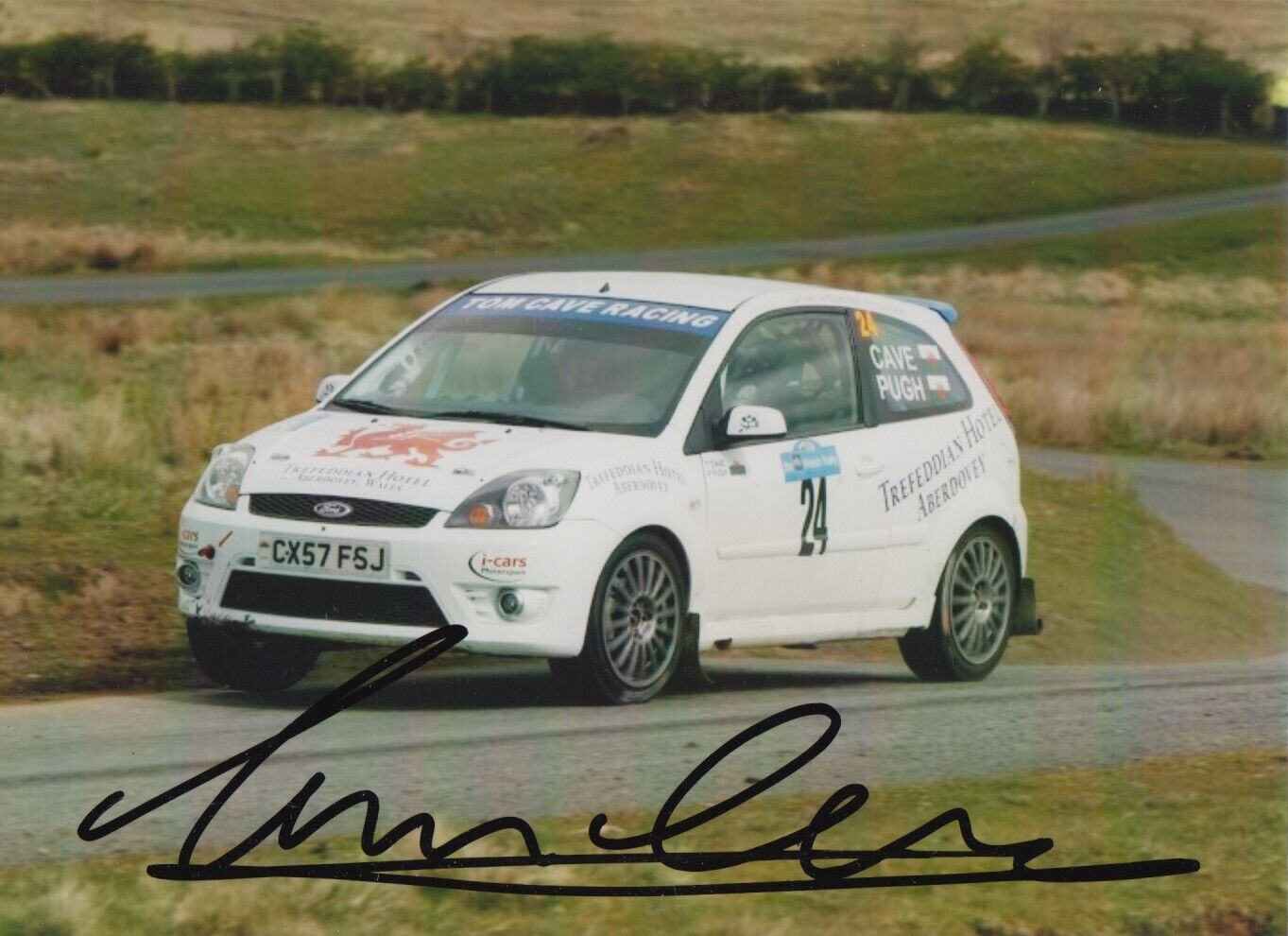 Tom Cave Hand Signed 7x5 Photo Poster painting - Rally Autograph 4.