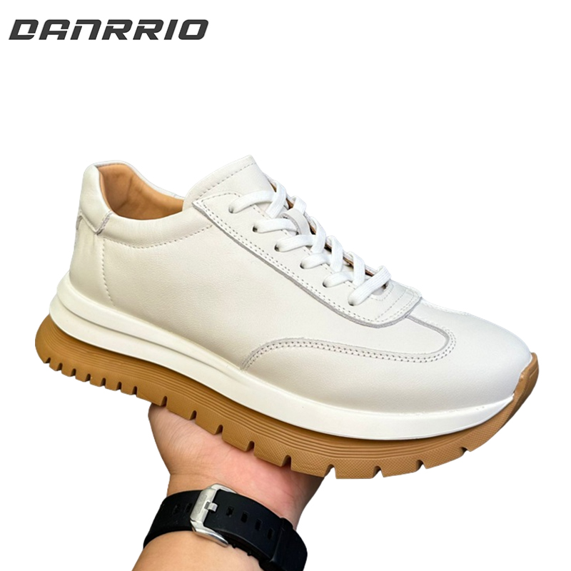 DANRRIO Handmade Retro Cowhide Casual Sneakers DANRRIO.COM DANRRIO