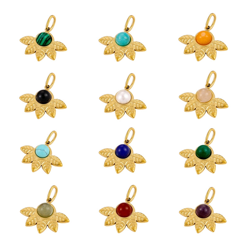 1 Piece 20 * 10mm 304 Stainless Steel Oval Pendant Jewelry Accessories