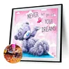 Tatty Teddy - Rund Diamant Malerei 30*30CM