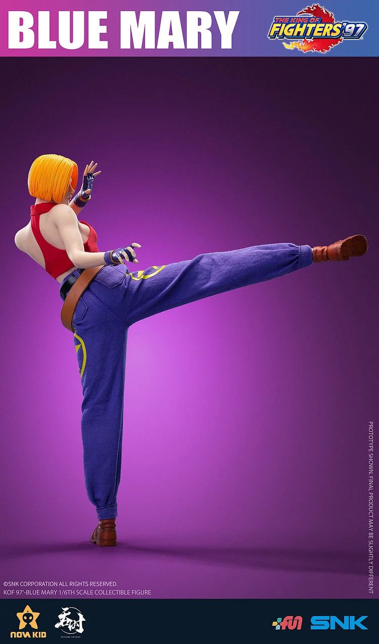 TUNSHI STUDIO - SNK - THE KING OF FIGHTERS '97 - BLUE MARY 1/6TH ACTION  FIGURE