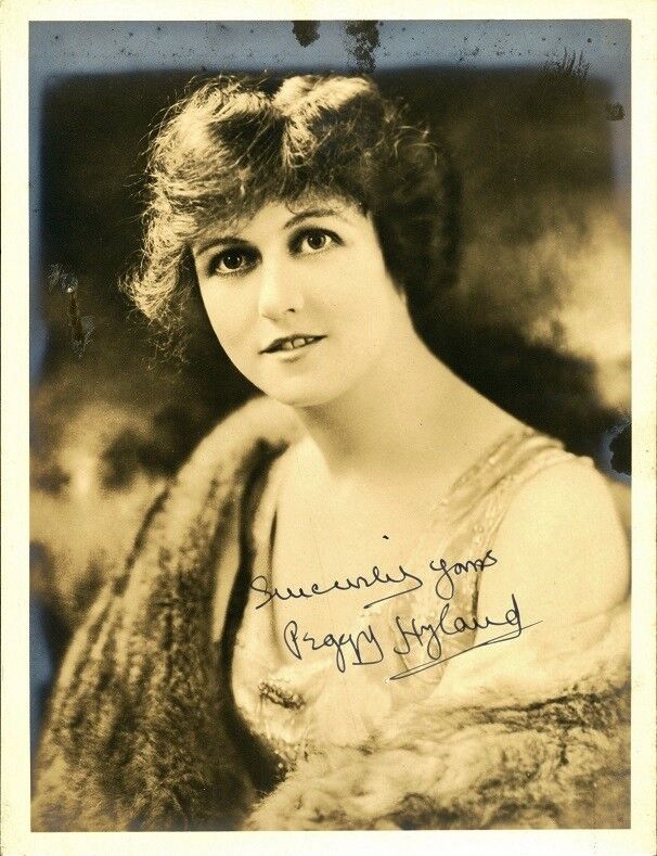 Vintage PEGGY HYLAND Signed Photo Poster painting