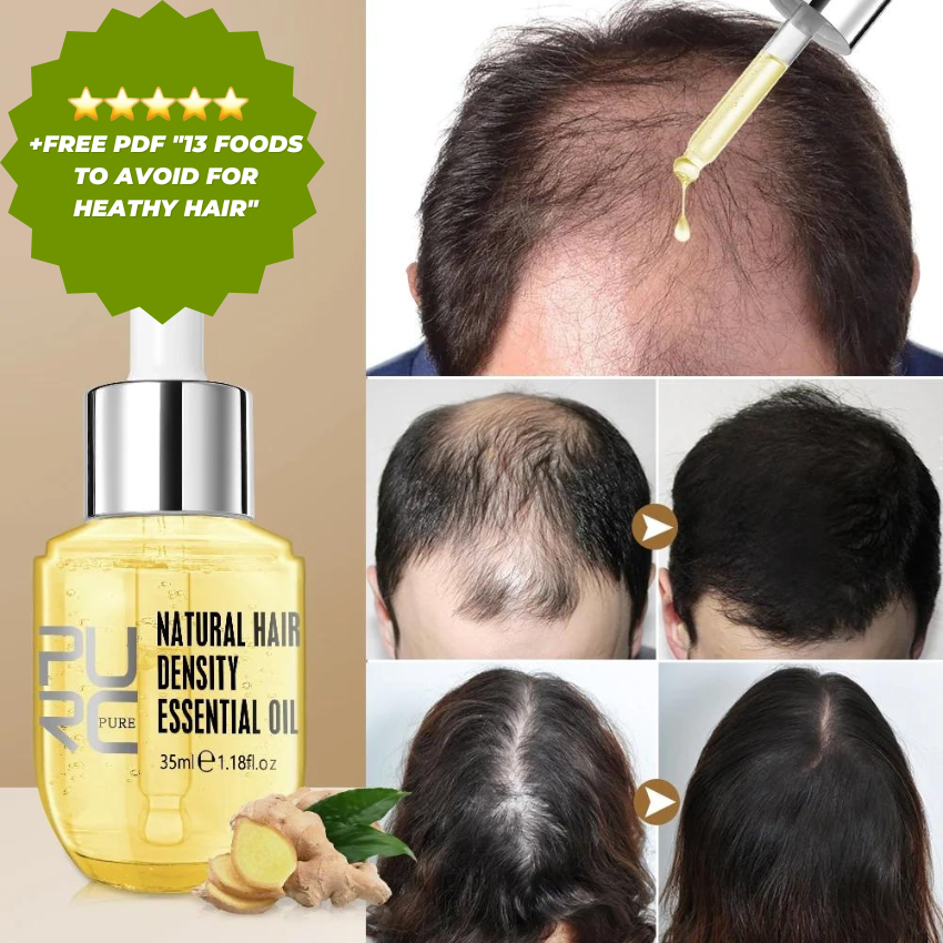 PURC™ Hair Growth Essential Oil - Reclaim Your Luscious Locks!